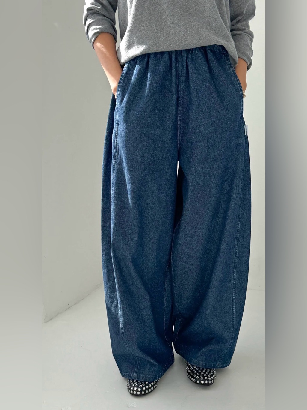 Nwt Small Le Bon Shoppe Parachute Denim Pants